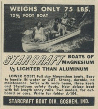 1950 Starcraft brochure