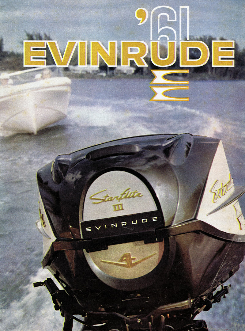 1961 Evinrude Brochure Cover Page
