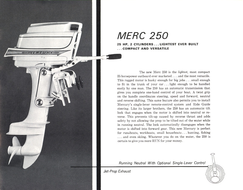 1962 Mercury Outboard Brochure Page 15