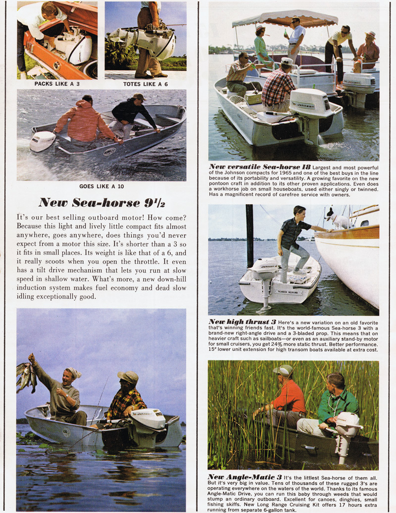 1965 Evinrude Brochure Page 5