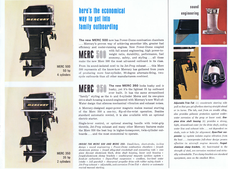 1965 Mercury Brochure Page 11