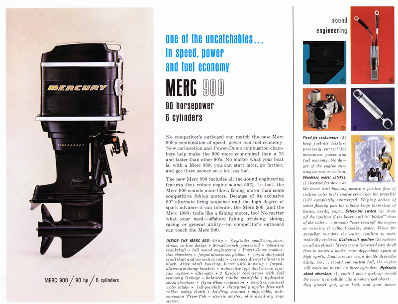 1965 Mercury Brochure Page 7