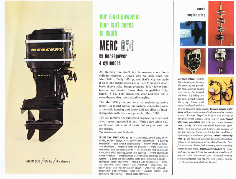 1965 Mercury Brochure Page 9