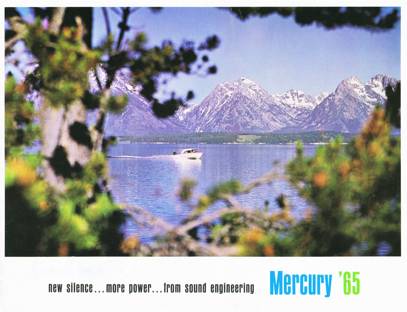 1965 Mercury Brochure Page Cover