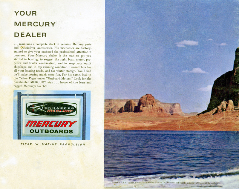 1966 Mercury Brochure Page 20