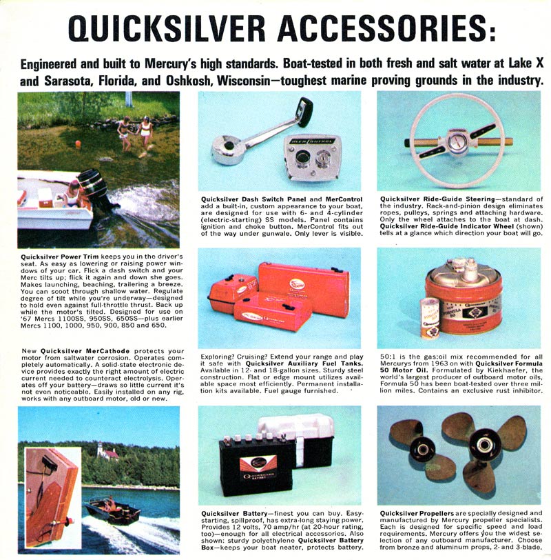 1967 Mercury Outboard Brochure Page 14
