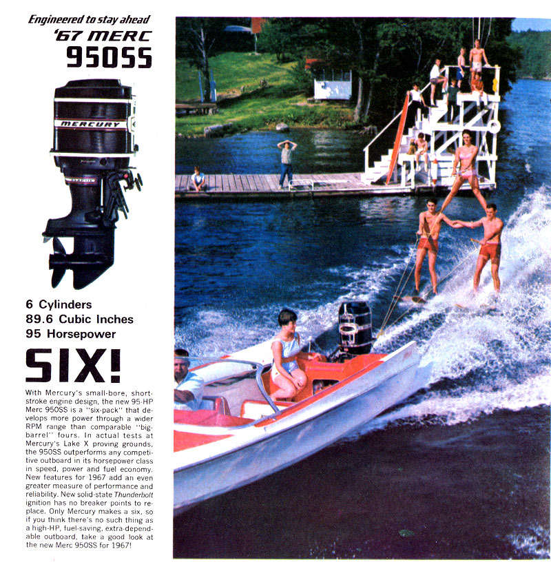 1967 Mercury Outboard Brochure Page 5