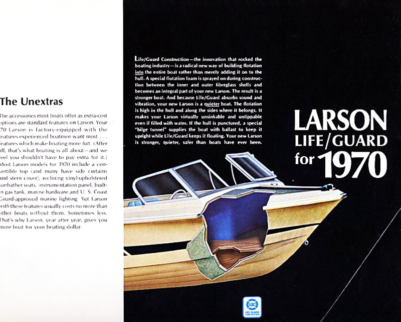 1970 Larson Brochure Page 3