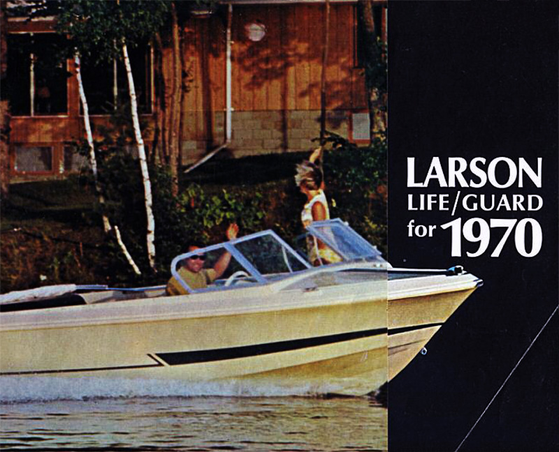 1970 Larson Brochure Page Front Cover
