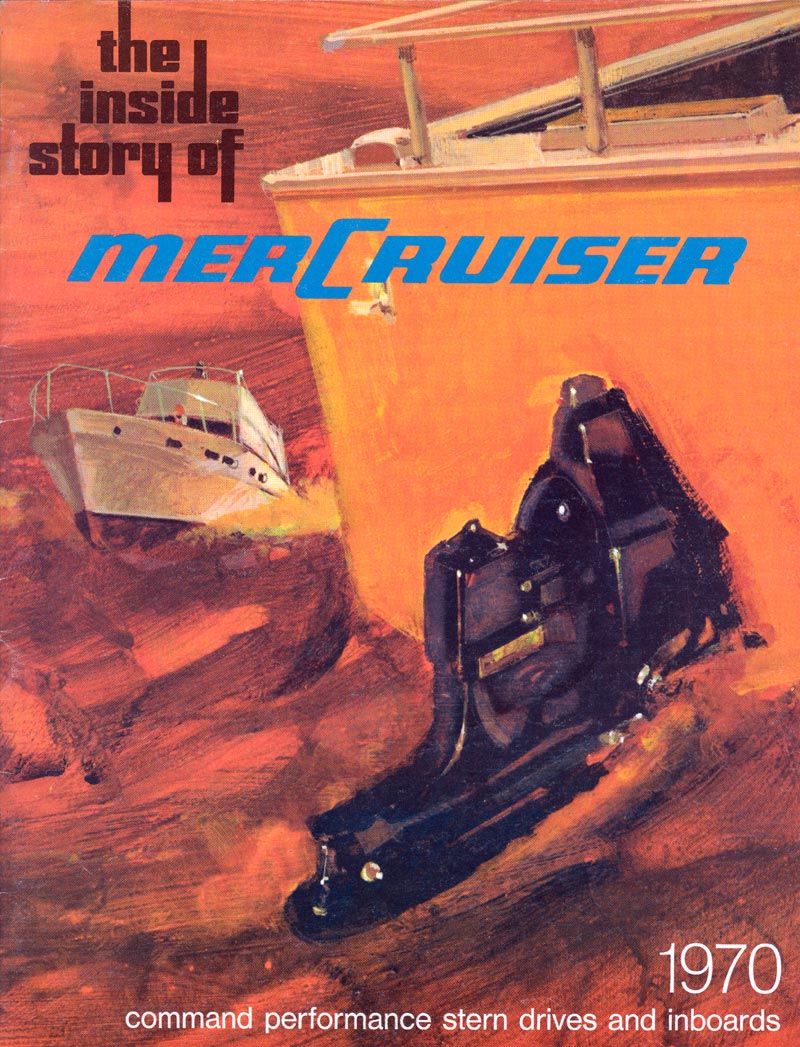 1970 Mercruiser Brochure Cover Page