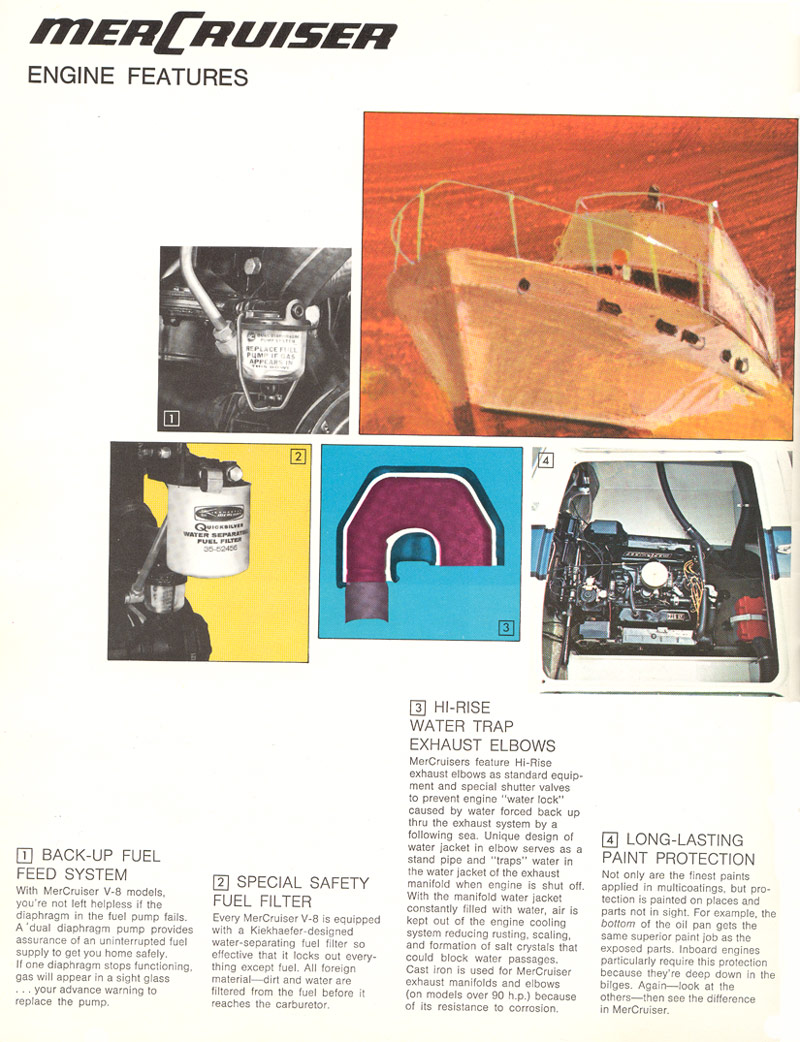 1970 Mercruiser Brochure Page 20