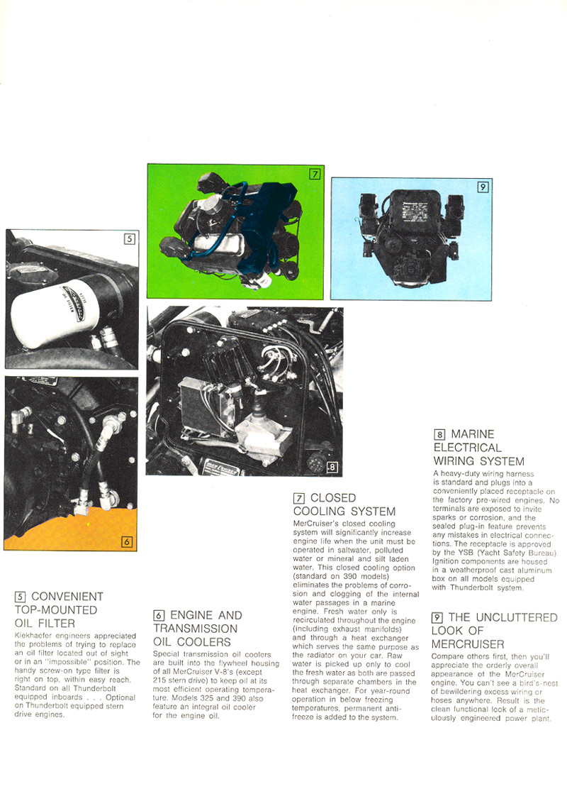 1970 Mercruiser Brochure Page 21