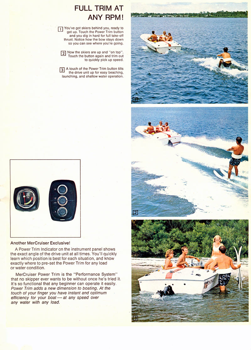 1970 Mercruiser Brochure Page 7