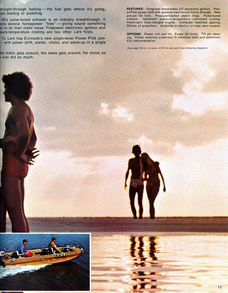 1973 Evinrude Brochure Page 11
