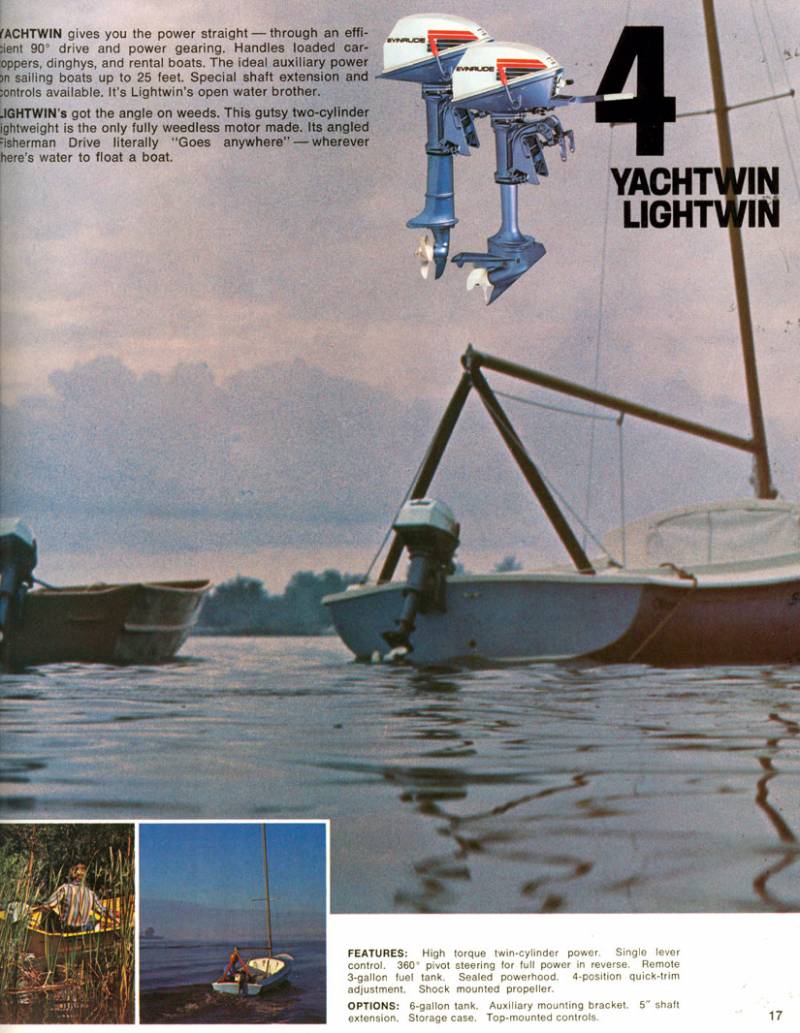 1973 Evinrude Brochure Page 17