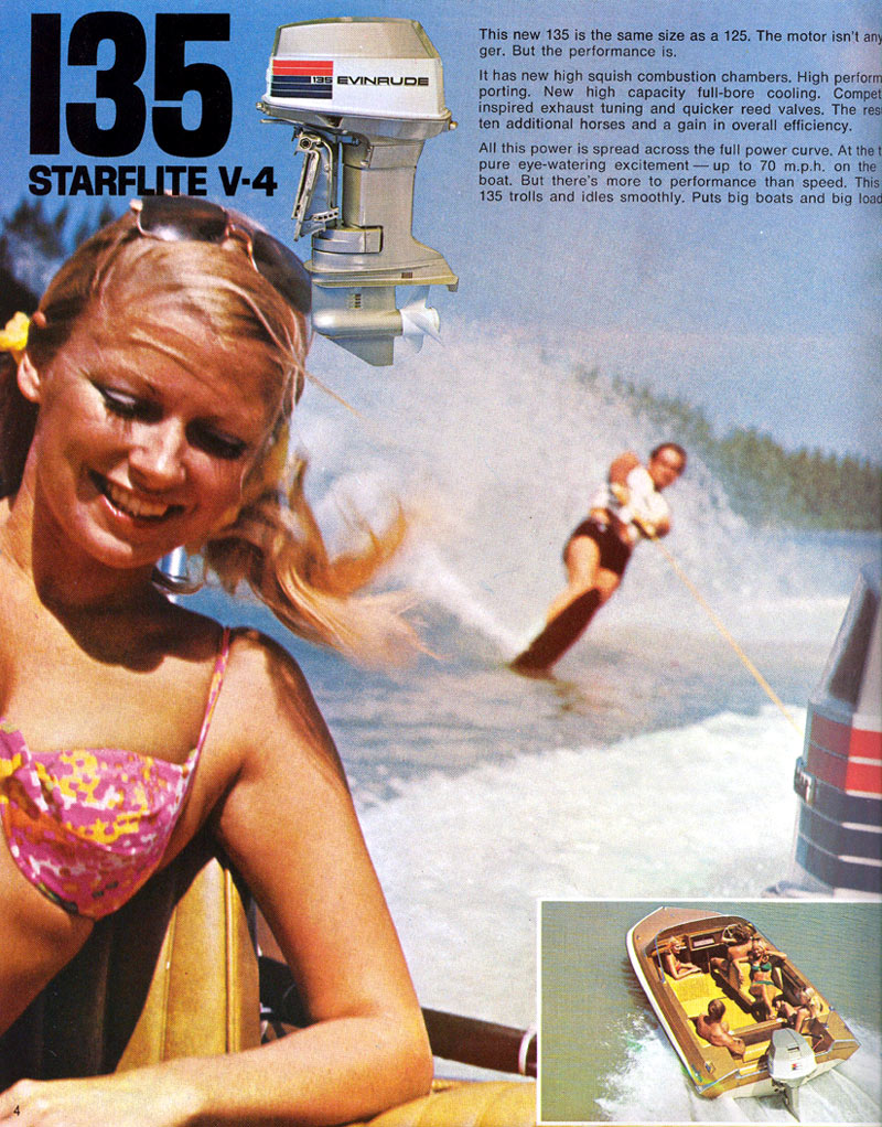 1973 Evinrude Brochure Page 4