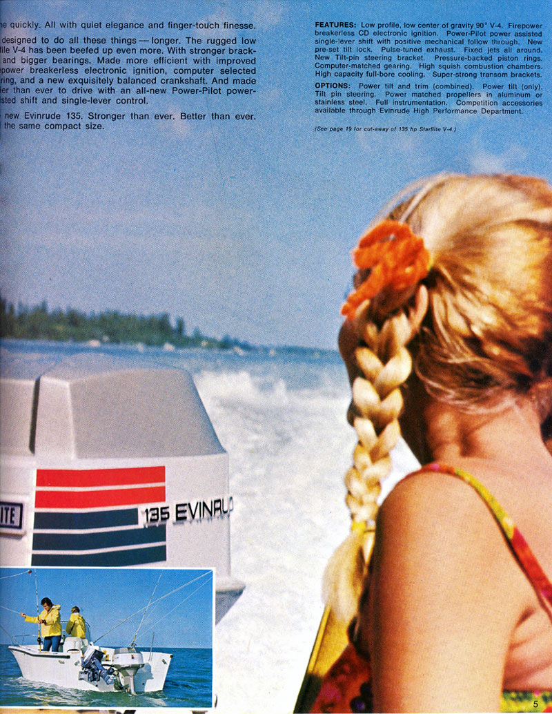 1973 Evinrude Brochure Page 5