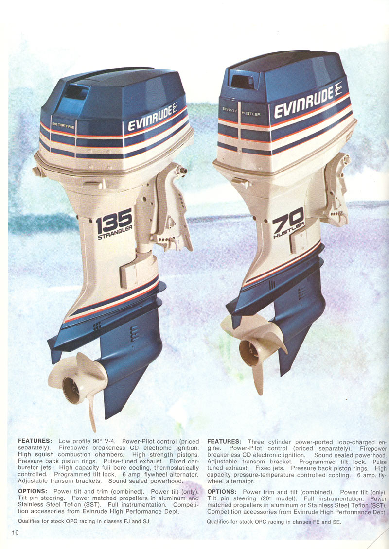 1974 Evinrude Brochure Page 16