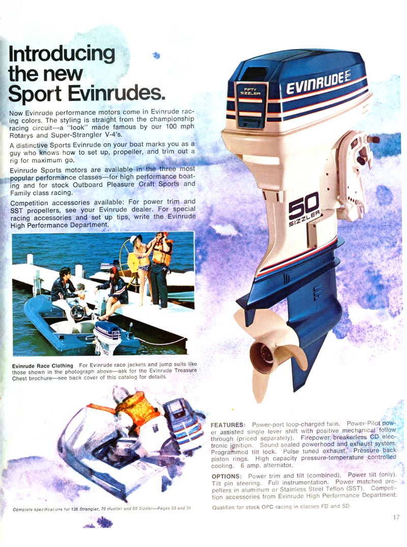 1974 Evinrude Brochure Page 17