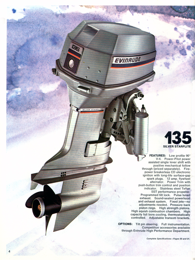 1974 Evinrude Brochure Page 4