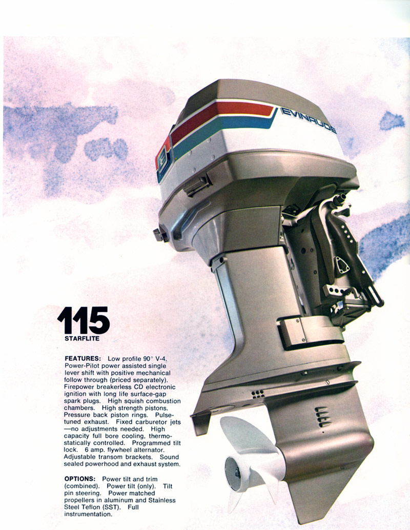 1974 Evinrude Brochure Page 8