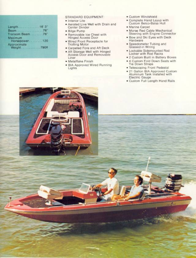 1976 Checkmate Brochure Page 13