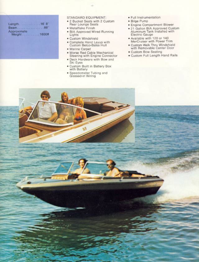 1976 Checkmate Brochure Page 17