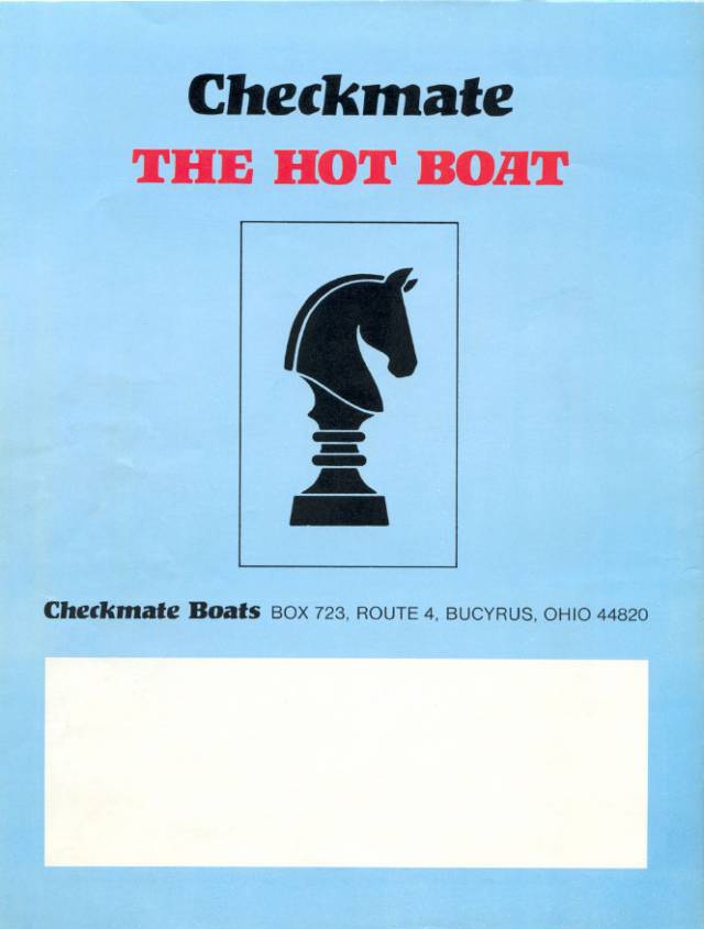 1976 Checkmate Brochure - Rear Cover