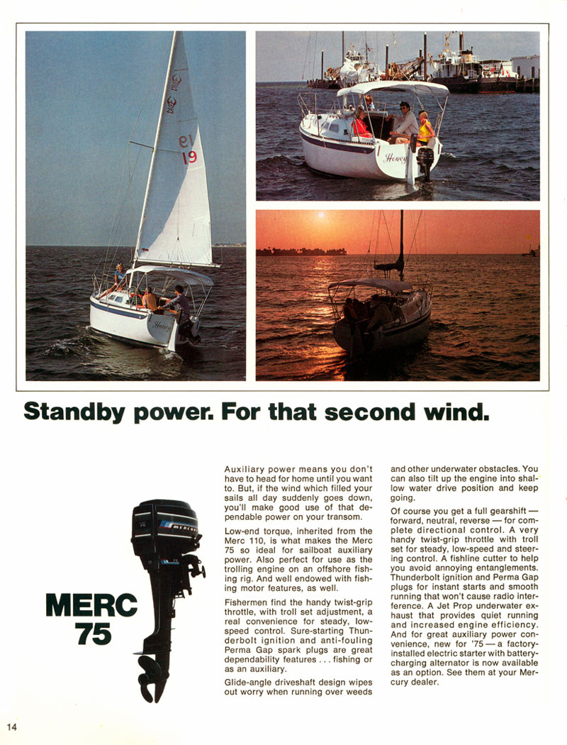 1976 Mercury Brochure Page 14