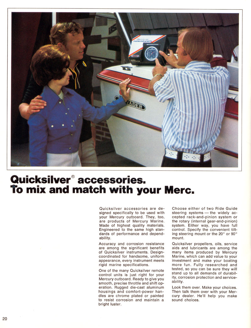 1976 Mercury Brochure Page 20