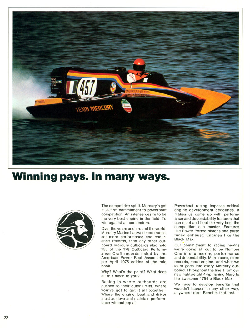1976 Mercury Brochure Page 22
