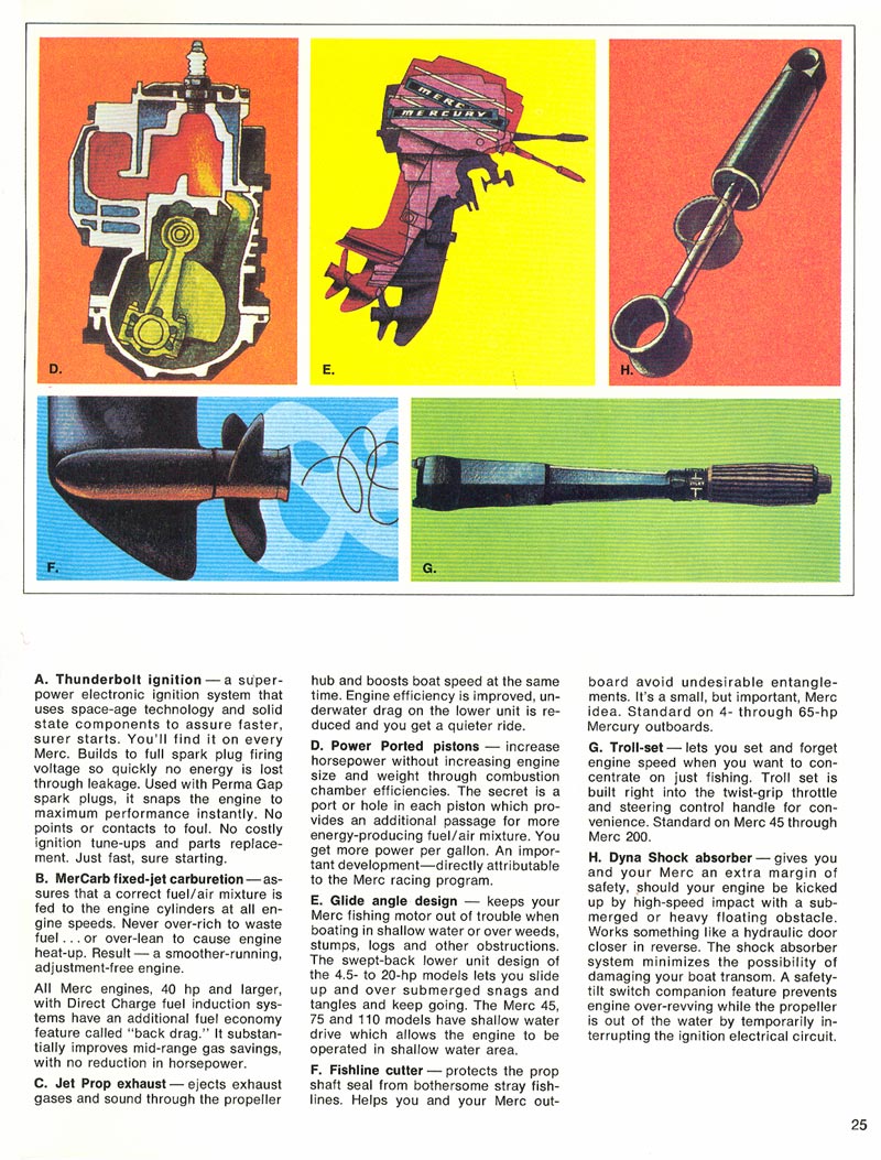 1976 Mercury Brochure Page 25