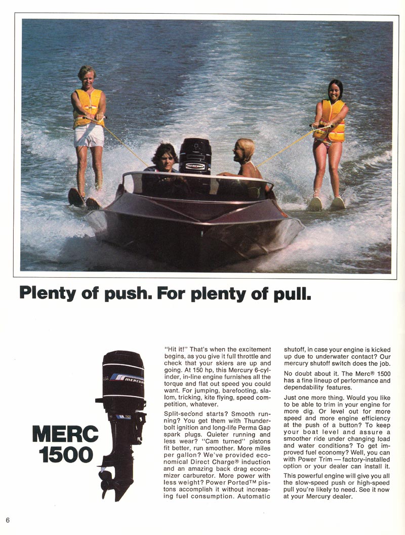 1976 Mercury Brochure Page 6