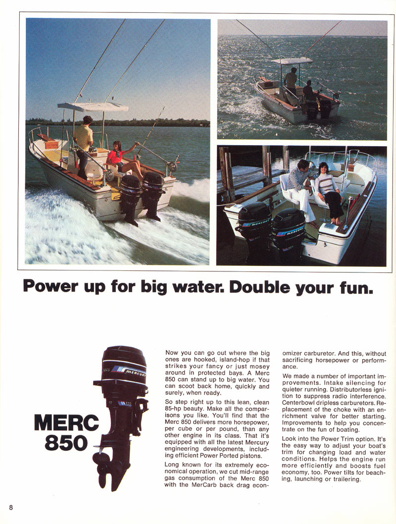 1976 Mercury Brochure Page 8