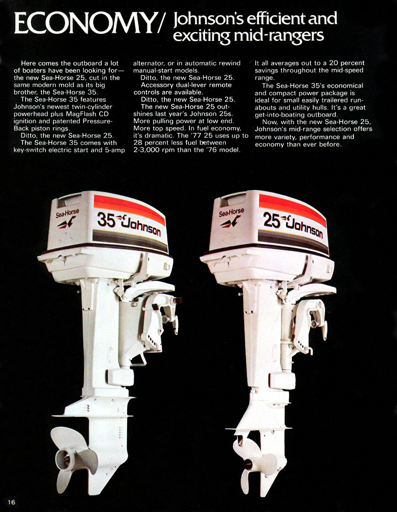 1977 Johnson Brochure Page 16