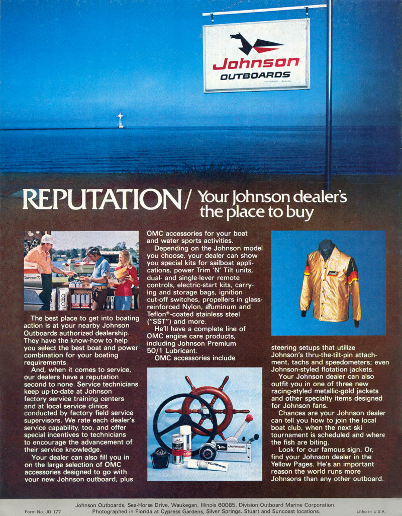 1977 Johnson Brochure Page 32