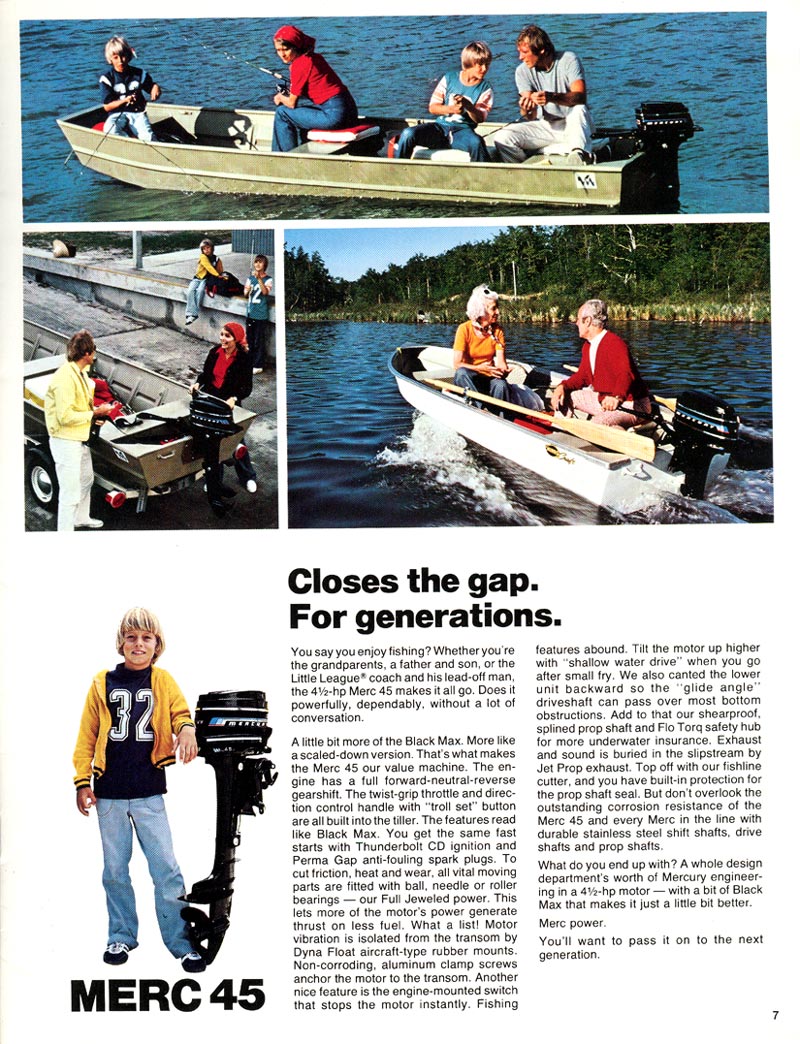1977 Mercury Brochure Page 7