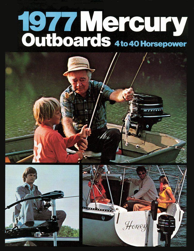 1977 Mercury Catalogue Page 1