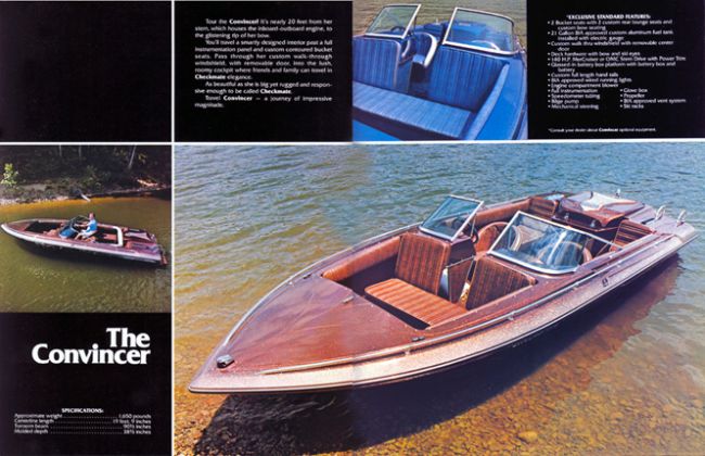 1978 Checkmate Brochure Page 16 & 17