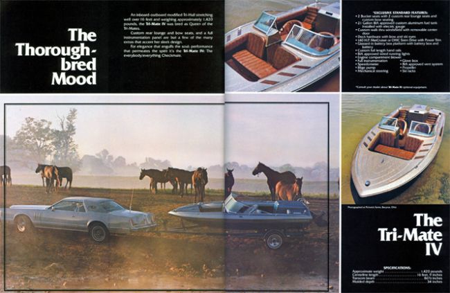 1978 Checkmate Brochure Page 18 & 19