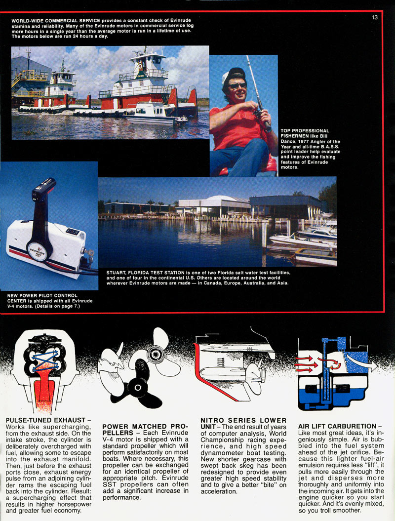 1979 Evinrude Brochure Page 13