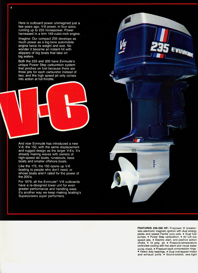 1979 Evinrude Brochure Page 4