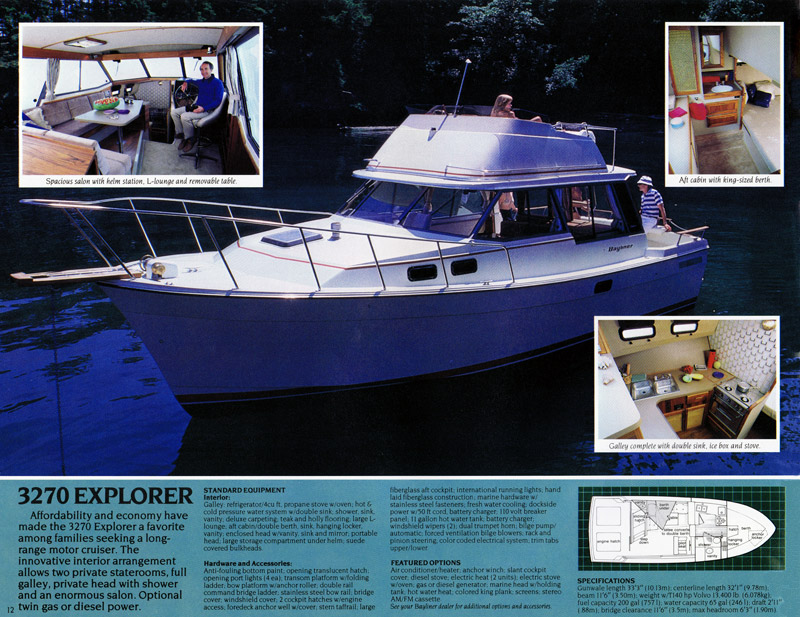 1982 Bayliner Brochure Page 12