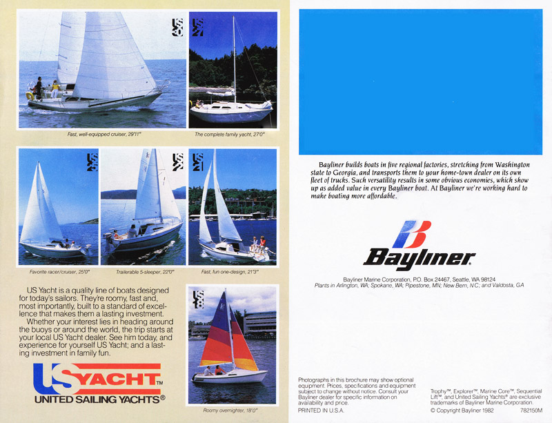 1982 Bayliner Brochure Page 32