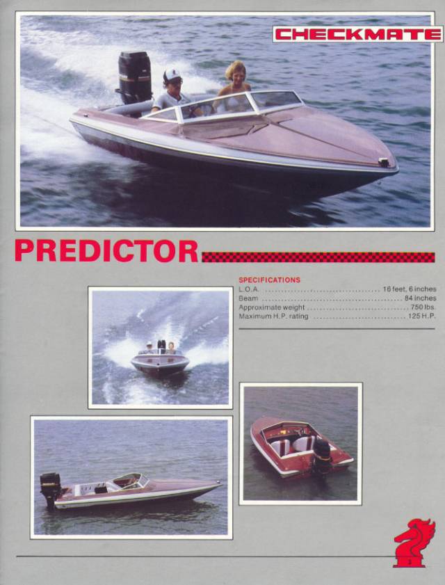 1985 Checkmate Brochure Page 3