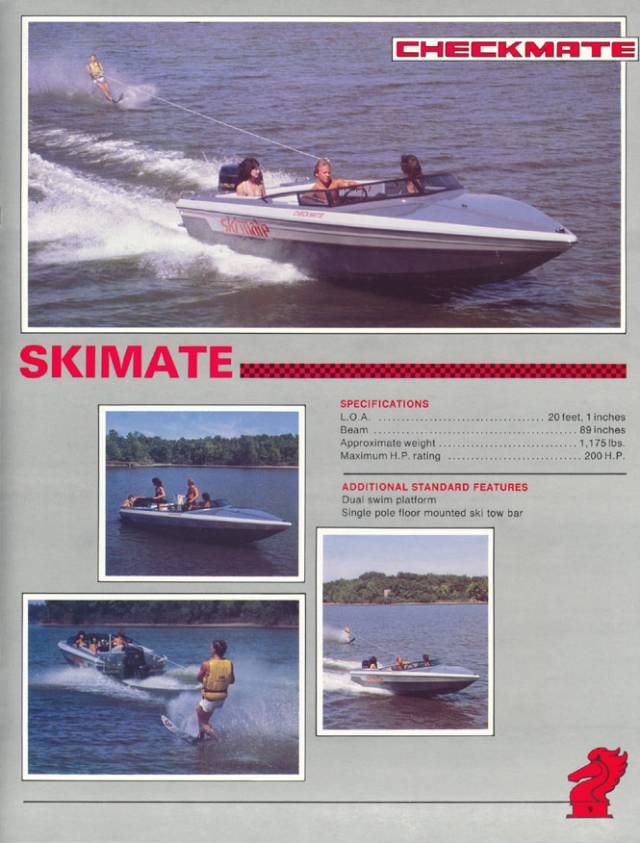 1985 Checkmate Brochure Page 9