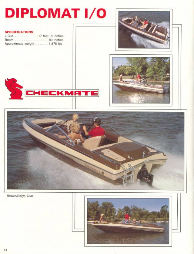 1986 Checkmate Brochure Page 10