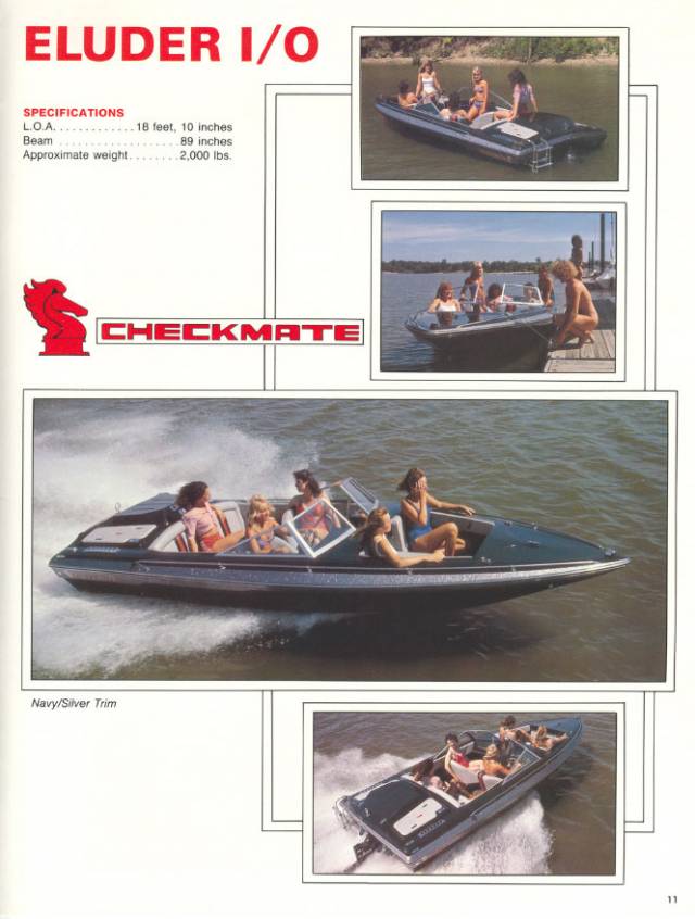 1986 Checkmate Brochure Page 11