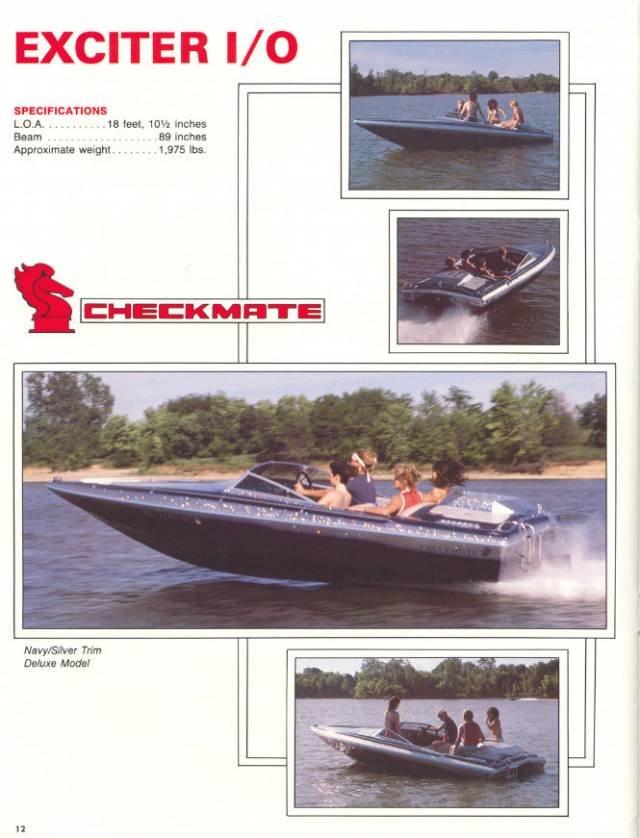 1986 Checkmate Brochure Page 12