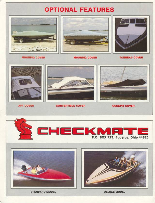 1986 Checkmate Brochure Page 16